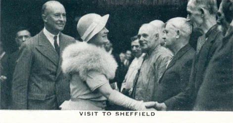 Visita a Sheffield, 1934-1937