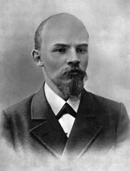 Vladimir Ulyanov Lenin, revolucionario bolchevique ruso, Moscú, Rusia, febrero de 1900
