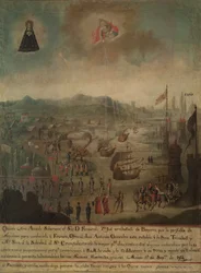 Ofrenda votiva dedicada a Nuestra Señora de la Soledad