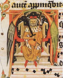 Vratislaus II de Bohemia del antifonario de Vysehrad