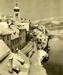 Waidhofen an der Ybbs, Baja Austria, c1935