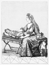 Despertando al Duque de Anjou, 1885