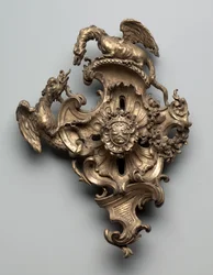 Decoración de pared, 1715-1725