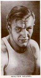 Walter Neusel, boxeador alemán, 1938