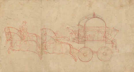 Carro de guerra, mediados del siglo XIX