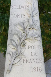 Memorial de guerra. Guerard, Francia
