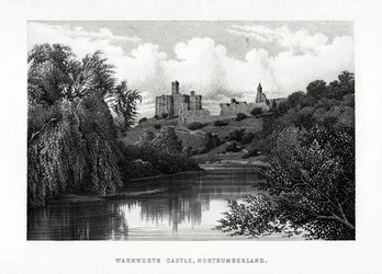 Castillo de Warkworth, Northumberland