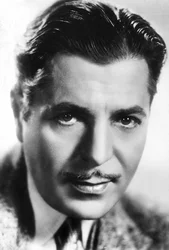 Warner Baxter 1889-1951, actor estadounidense, c. 1930s-c. 1940s