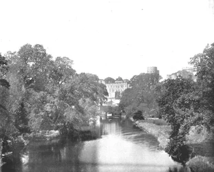 Castillo de Warwick, Warwickshire, 1894