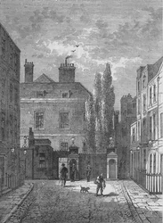 Warwick House, Westminster, Londres, c1810 1878