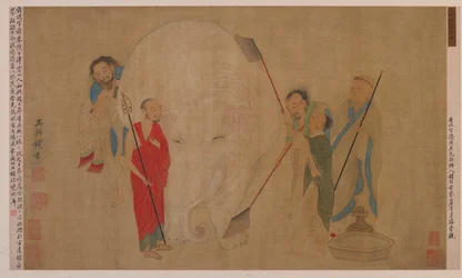 Lavando el elefante, dinastía Ming