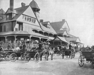 Washington Park Club, Chicago, Illinois, EE.UU., c1900