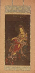 Avalokiteshvara de la Luna de Agua Suwol Gwaneum bosal, mediados del siglo XIV