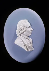 Placa de Wedgewood de Joseph Priestley 1733-1804
