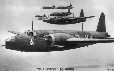 Bombarderos Wellington, c1940s