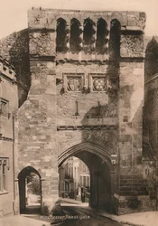Puerta Oeste, Winchester, Hampshire, principios del siglo XX