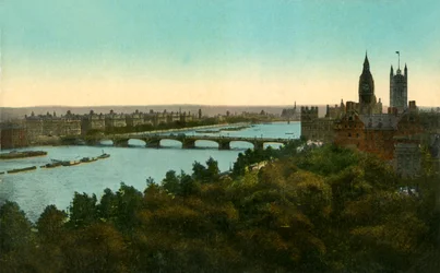 Puente de Westminster, Londres, c1910