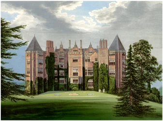 Westwood Park, Worcestershire, hogar de Lord Hampton