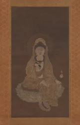 Kannon de túnica blanca, siglo XIII