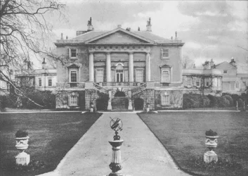 White Lodge, el hogar de la reina María antes de su matrimonio, y el lugar de nacimiento de Eduardo VIII, 1936