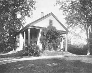 Casa de Whittier, Danvers, Massachusetts, EE.UU., c. 1900