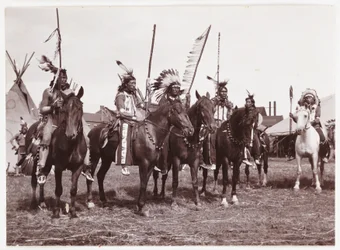 Espectáculo del Lejano Oeste, c 1905