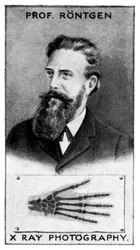 Wilhelm Conrad Roentgen, físico alemán, c1924