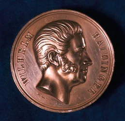 Wilhelm Haidinger, mineralogista, geólogo y físico austriaco, c1871