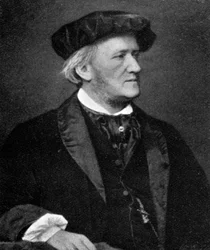 Wilhelm Richard Wagner, 1813-1883, compositor alemán, director, teórico musical, 1909