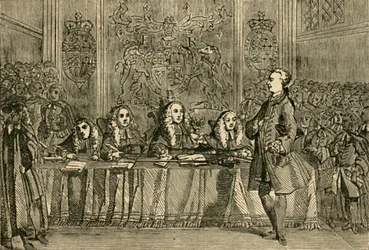 Wilkes en su juicio, 1897