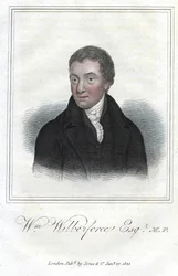 William Wilberforce, activista inglés contra la esclavitud, 1821