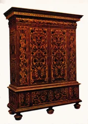 Gabinete de marquetería de Guillermo y María, c.1690