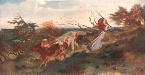 Viento en el páramo, 1863, c. 1902