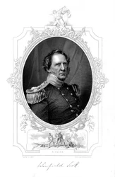 Winfield Scott, soldado estadounidense del siglo XIX