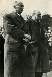 Winston Churchill y el Presidente Benes, c.1940s