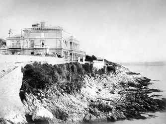 Villa de invierno, c1882