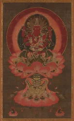 Rey de la Sabiduría de la Pasión Aizen Myoo, 1300s