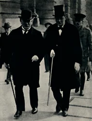 Con David Lloyd George, 1917, 1945