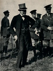 Con Sir Henry Wilson en el Rin, 1919, 1945