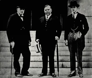 Con el Primer Ministro de Canadá, 1929, 1945