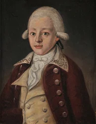 Wolfgang Amadeus Mozart 1756-1791, ca 1770