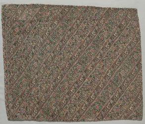 Tela de pantalón de mujer, principios de 1800