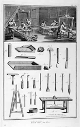 Doradores de madera, 1751-1777