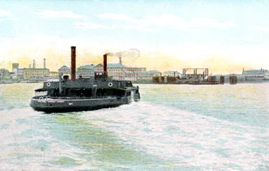 Ferry Gratis de Woolwich, Londres, siglo XX