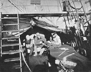 Taller en cubierta. Julio, 1895, 1897