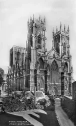 Catedral de York, York, North Yorkshire, principios del siglo XX