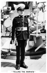Joven corneta de los Royal Marines, 1937