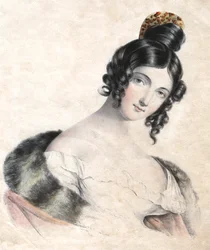 Joven mujer, siglo XIX