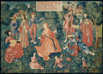 Joven del conjunto del Château de Chaumont