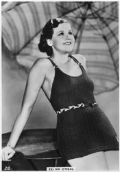 Zelma ONeal, actriz, cantante y bailarina estadounidense, c1938
